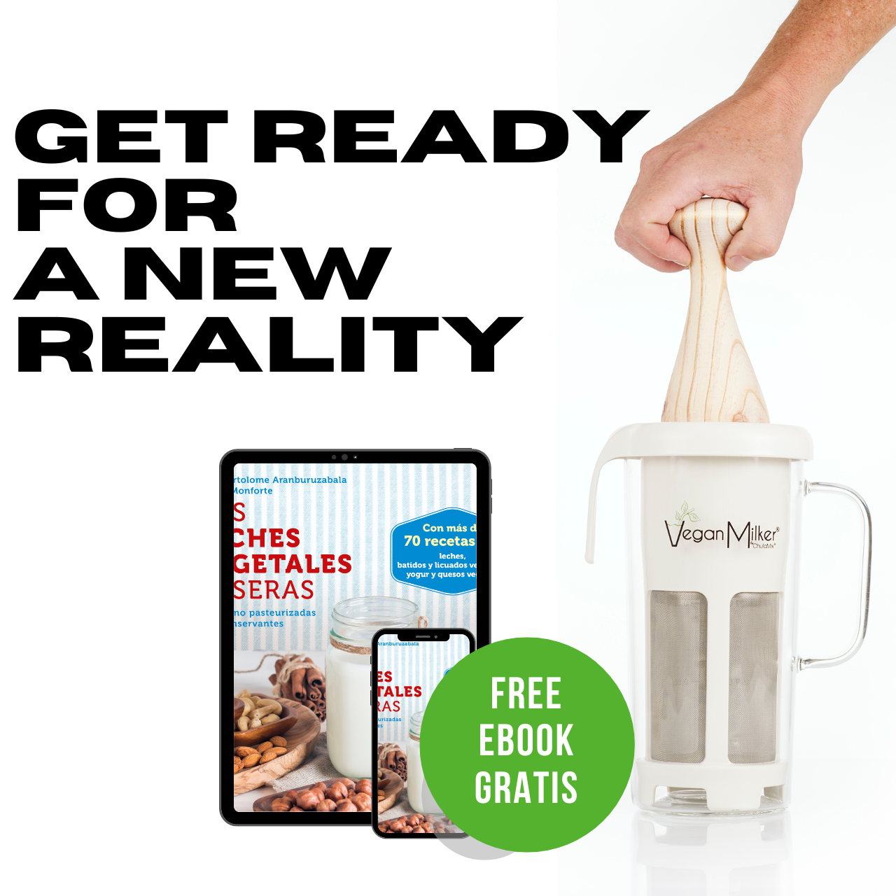  Vegan Milker Soul. Kitchen Tool to make plant milks