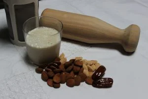 homemade almond milk vegan recipe