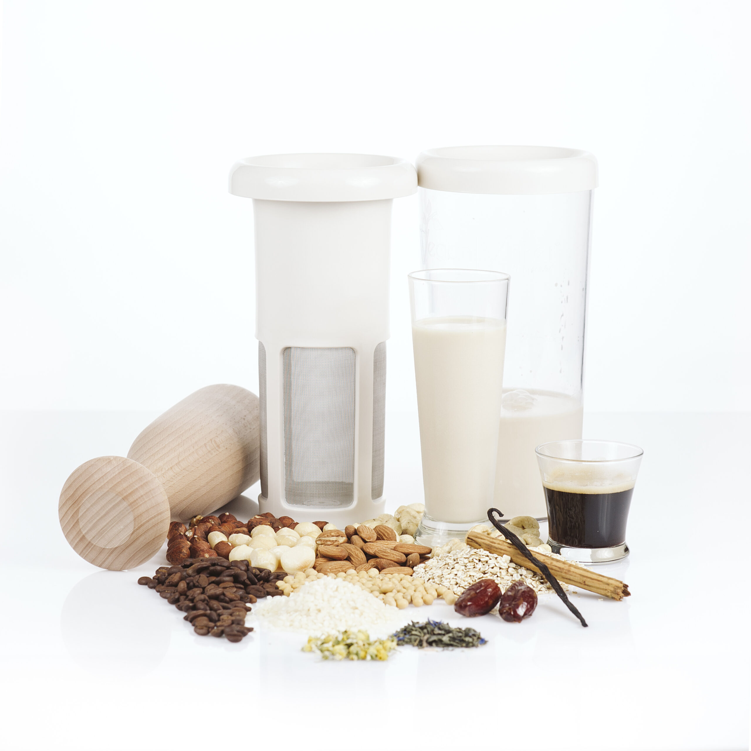 Machine à lait de soja – Machine à lait de noix végétalien 6 en 1 – La  machine à lait de noix fonctionne comme : machine à lait d'amande, machine  à
