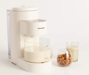 SPRINGLANE Machine à lait d'amande Mila, presse à lait végétal électrique,  vegan milker, ustensile pour la préparation de boissons végétales à base de  soja et de noix - 1 litres : 