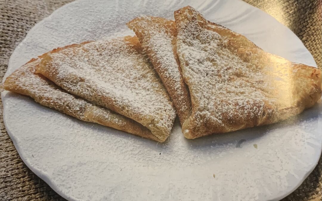 Pfannkuchen mit Haferflockentrester